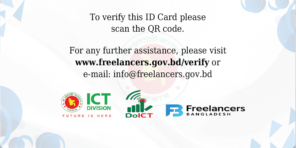 Freelancer ID 2026-2029 Back