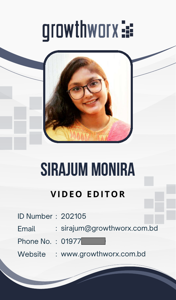 Sirajum Monira Tanha ID Card Front